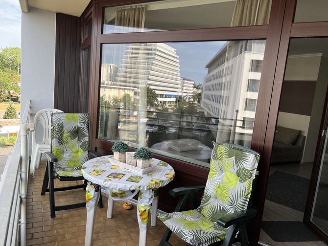 Ferienwohnung in Gr&ouml;mitz - Gr&ouml;mitz-Center - Balkon