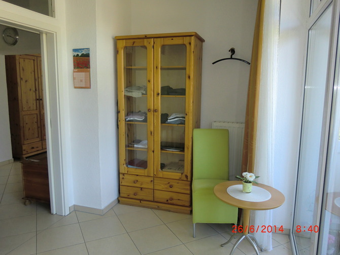 Ferienwohnung in Sellin - Sonnengl&uuml;ck in der Residenz Seeblick - Balkonzimmer