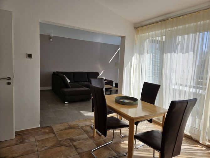 Ferienwohnung in B&ouml;rgerende - Appartement 3 - Sunshine - K&uuml;che zum Wohnzimmer