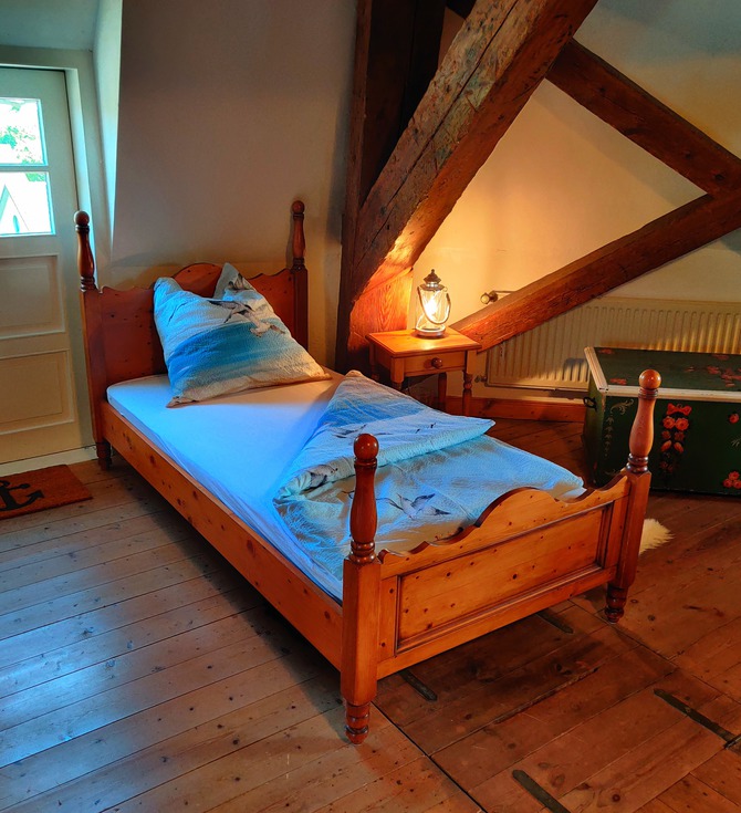 Ferienhaus in Lindau - Windm&uuml;hle Lindaum&uuml;hlenholz - Des M&uuml;llers Bett