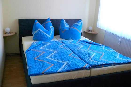 Ferienwohnung in Diedrichshagen - Kr&uuml;ger - Schlafzimmer