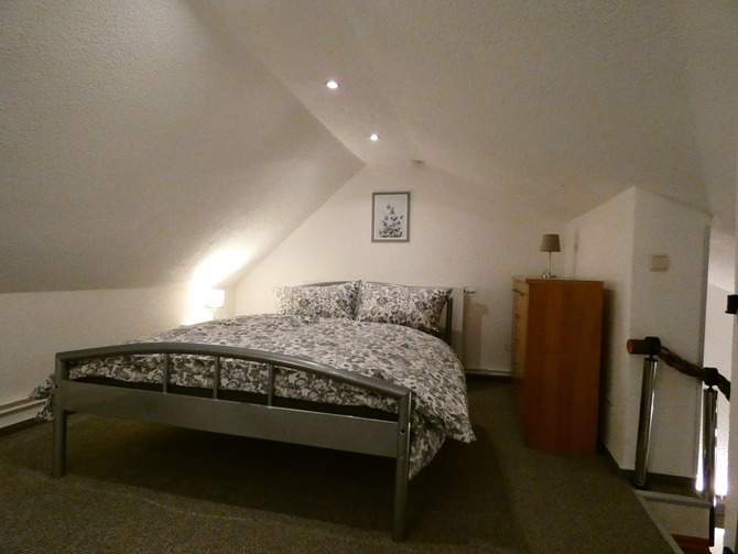 Ferienhaus in Wittenhagen OT Kakernehl - Wei&szlig; - Schlafraum oben rechts