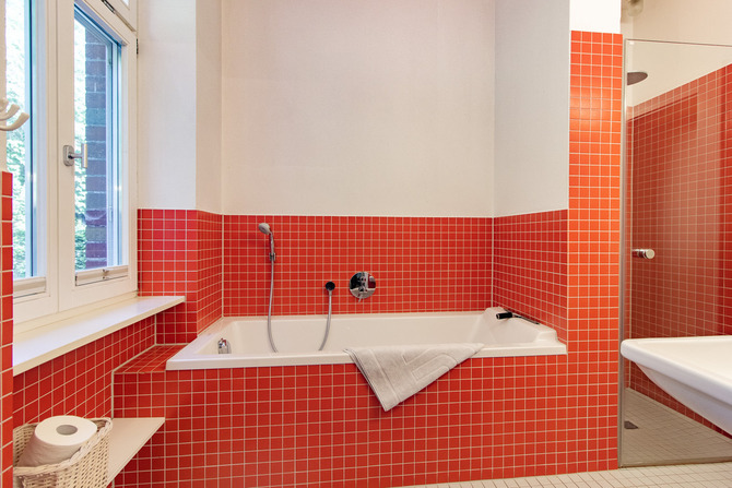 Ferienwohnung in Barh&ouml;ft - Lotsenwohnung - Lotsenhaus Barh&ouml;ft - Lotsenwohnung - Badezimmer