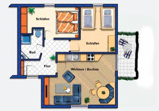 Ferienwohnung in Trassenheide - Strandidyl im K&uuml;stenwald - Bild 13
