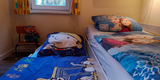 Ferienhaus in Putbus - M&auml;rchengarten H&auml;nsel und Gretel - Kinderzimmer mit Ausziehbett