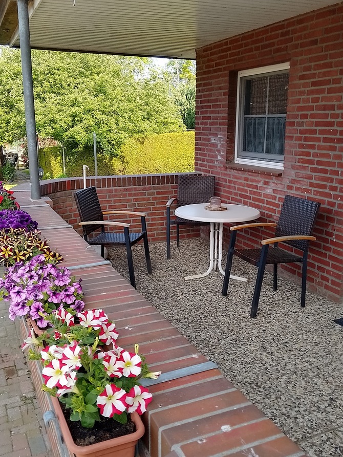 Appartement in Kabelhorst - Gei&szlig;ler - Terrasse