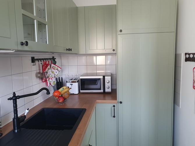 Ferienwohnung in Zinnowitz - D&uuml;nenstra&szlig;e Skibbe - K&uuml;che