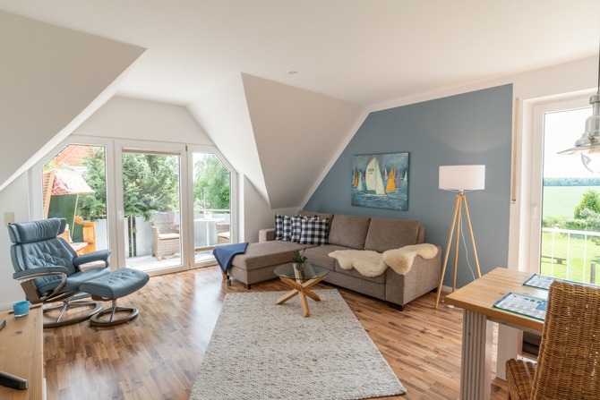 Ferienwohnung in Feldhusen - Diana Sch&ouml;ner Blick - Wohnen