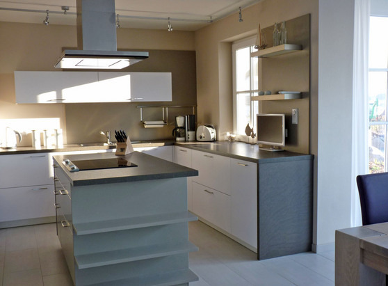 Ferienhaus in Zinnowitz - Mein Jantar - K&uuml;che mit Kochinsel