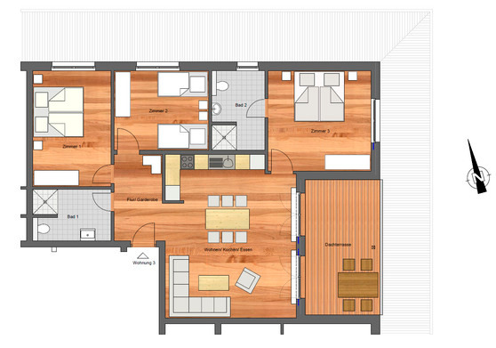Ferienwohnung in Neustadt - S&uuml;dstrand III - Bild 7