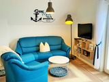 Ferienwohnung in Niendorf/Ostsee - Haus Edda FeWo Kr&auml;hennest - Wohnbereich