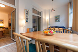 Ferienwohnung in Warnem&uuml;nde - Residenz Am Kurpark - Beispielbild Essbereich