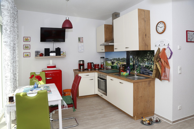 Ferienwohnung in Graal-M&uuml;ritz - Ferienwohnung Willi-Marie - K&uuml;che