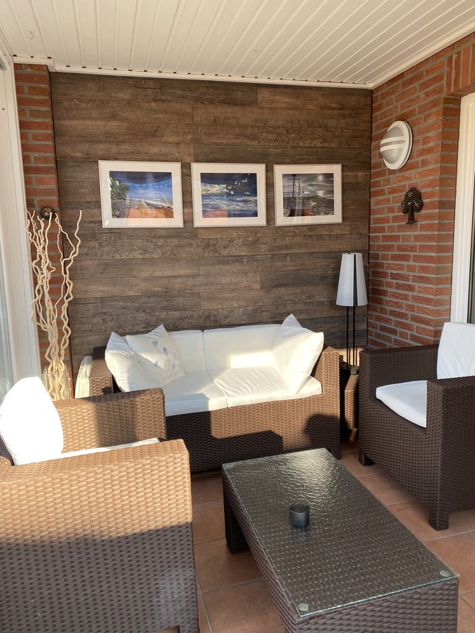 Ferienhaus in Ahrensb&ouml;k - Haus Bienenweide - Wintergarten