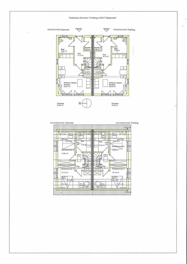 Ferienhaus in Stakendorf - Rauschenbach, Jan: Doppelhaush&auml;lfte "Fr&uuml;hling" - Bild 25