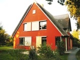 Ferienwohnung in Wieck a. Dar&szlig; - Aalreuse 2 - Haus in Abendsonne