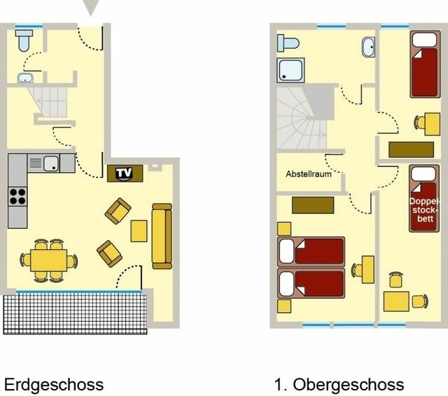 Ferienwohnung in Born a. Dar&szlig; - Ferienwohnung Nr. 03 (EG + OG) - Bild 15