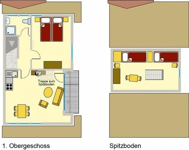 Ferienwohnung in Born a. Dar&szlig; - Ferienwohnung Nr. 05 (OG + Spitzboden) - Bild 15