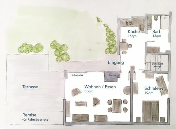Ferienwohnung in Eckernf&ouml;rde - Achterdeck mit Sauna - Bild 2