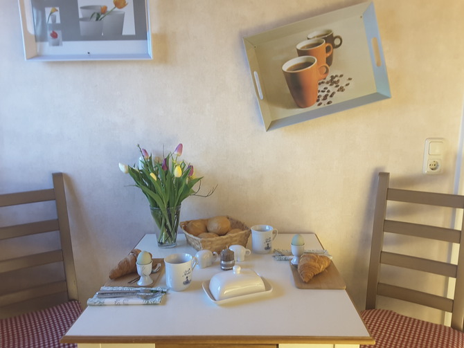 Ferienwohnung in Glasau - " HOF SCHULZ " - K&Uuml;CHE