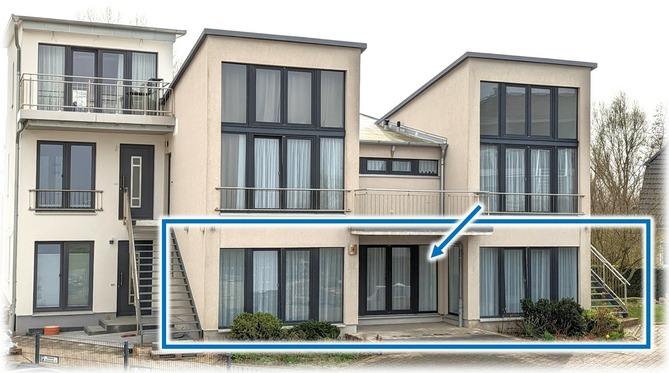 Ferienwohnung in B&ouml;rgerende - Appartement 1 - Familiensuite - Bild 2