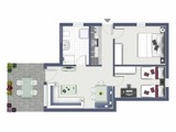 Ferienwohnung in Dahme - Jacobihof Haus B2 Wohnung 2 - Bild 5