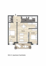 Ferienwohnung in K&uuml;hlungsborn - Ferienwohnung Yachthafen - Riviera Maison - Bild 16