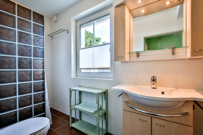 Ferienwohnung in Ostseeheilbad Zingst - Whg S, Ihr UrlaubsZuhause - Duschbad