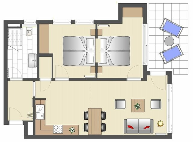Ferienwohnung in Ahlbeck - (Brise) Strandresidenz Else Marie App. 0.4 - Bild 20