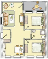 Ferienwohnung in Seebad Bansin - (Brise) Gartenhaus Belvedere App. 03 - Bild 22