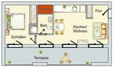Ferienwohnung in Seebad Heringsdorf - (Brise) Stadtvilla Blumenhof App. 02 - Bild 9