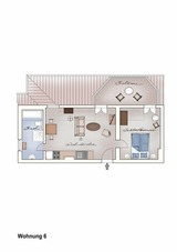 Ferienwohnung in Neuenkirchen (R&uuml;gen) - Ferienwohnung 6 direkt am Wasser im Gut Grubnow R&uuml;gen - Bild 13