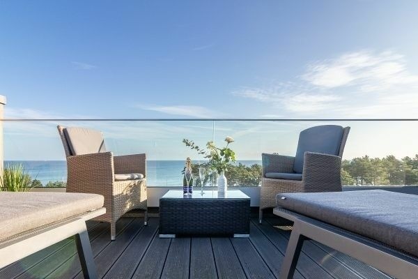 Ferienwohnung in Binz (Ostseebad) OT Prora - FeWo Bernstein mit Dachterrasse in PRORA Block 1 / App. 501 - Bild 2